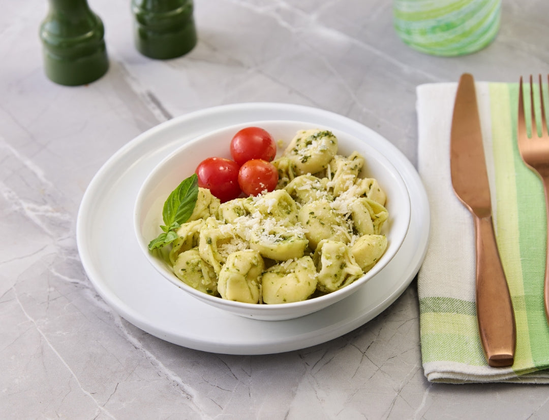 pesto cheese pasta tortellini