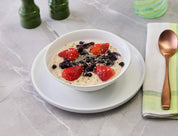blueberry & strawberry oatmeal
