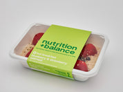 blueberry & strawberry oatmeal