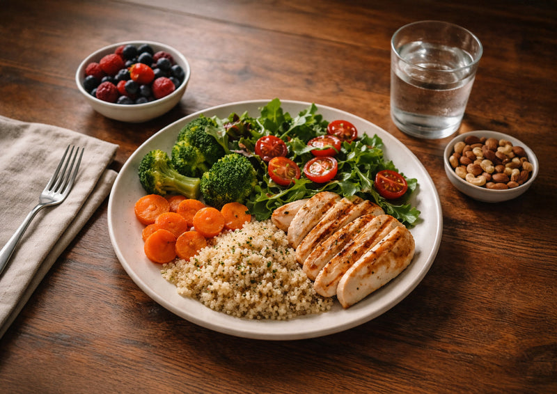 What a Balanced Weight Loss Plate Really Looks Like