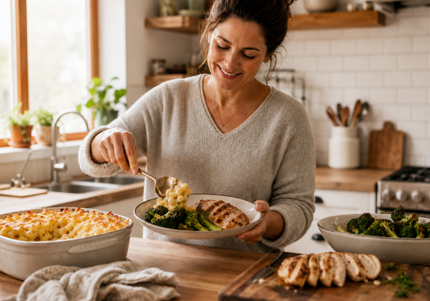 healthy comfort food recipes balanced weight loss meal 