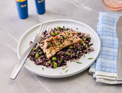 thai sweet chili salmon & wild rice