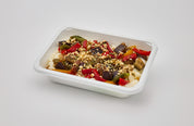 eggplant & mashed potatoes
