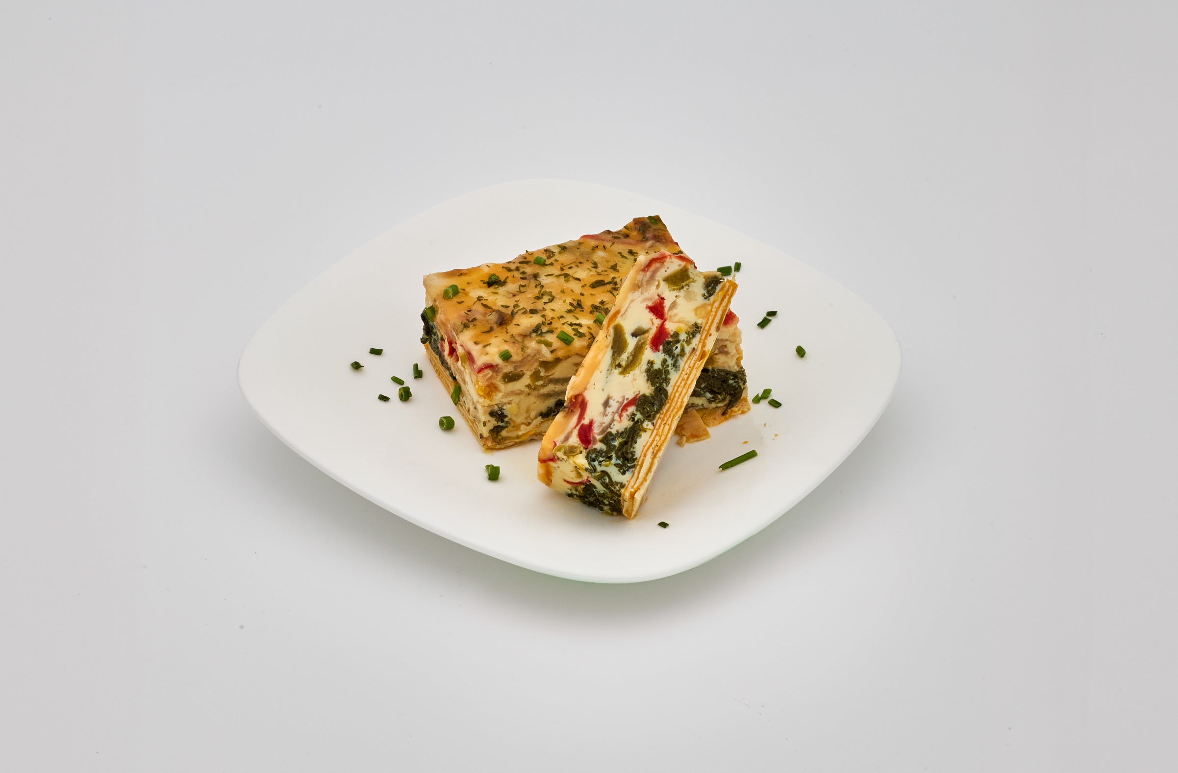 vegetarian crustless quiche