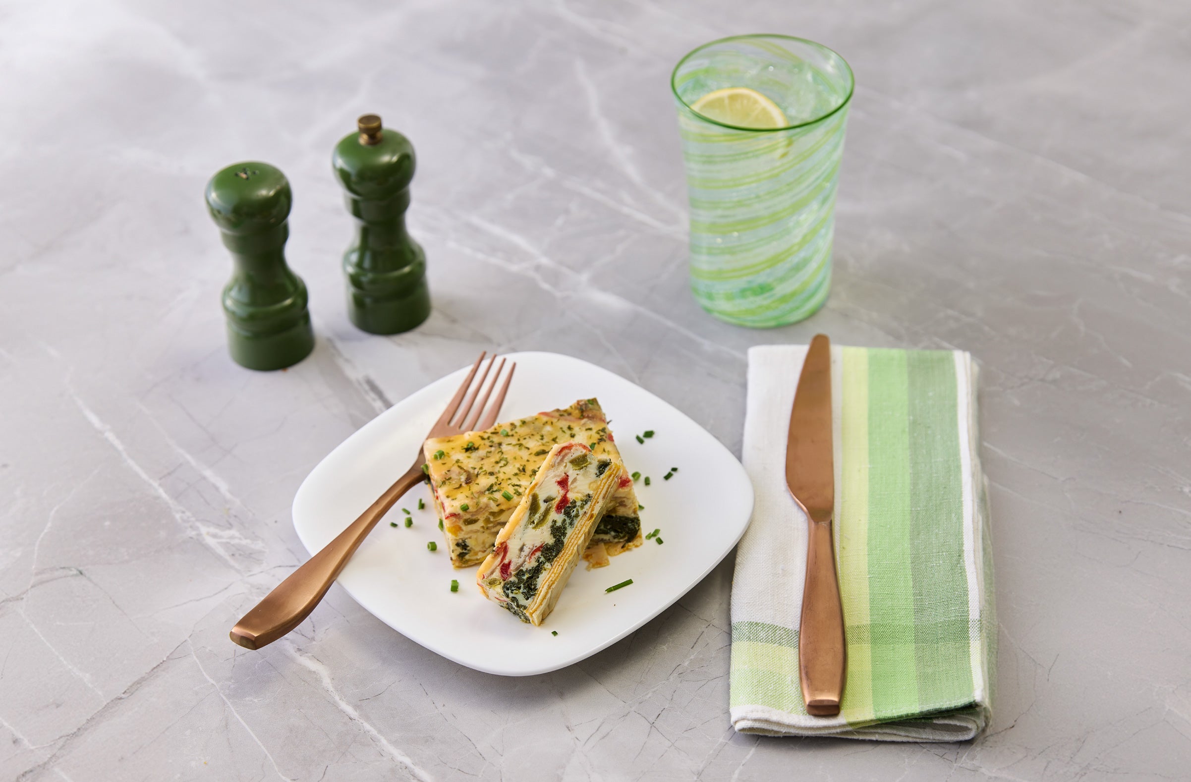 vegetarian crustless quiche