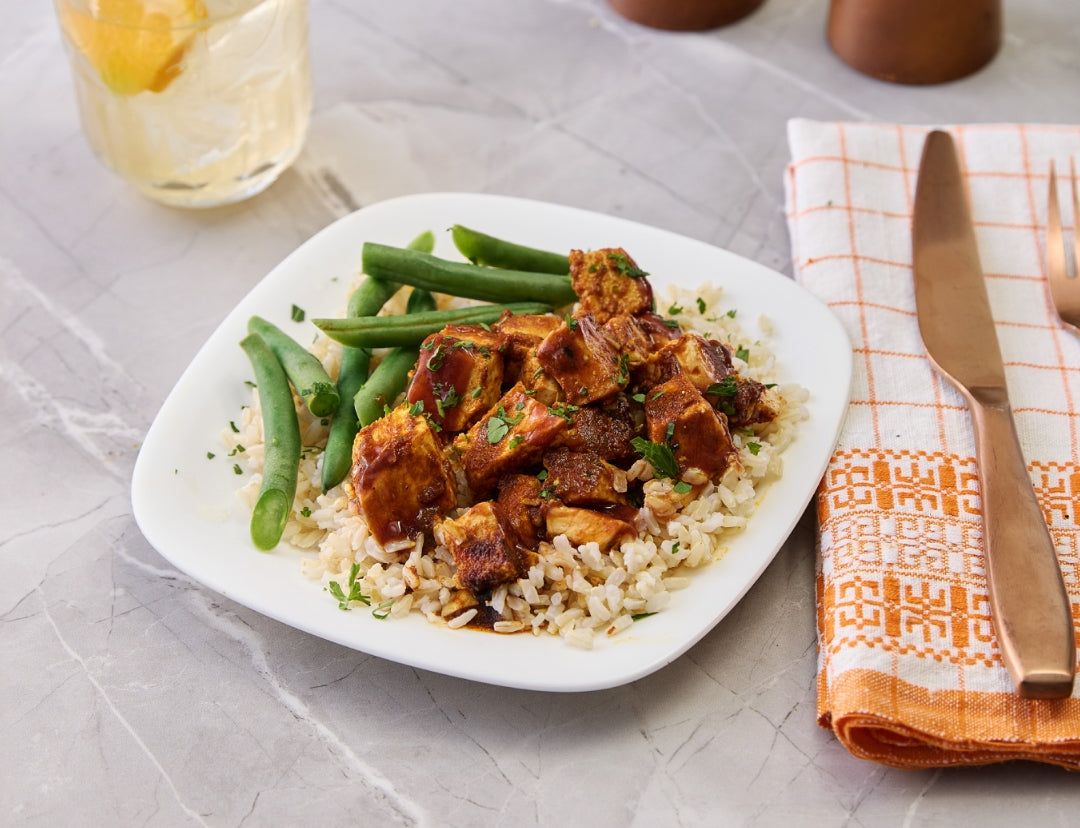 chicken tandoori & brown rice