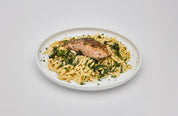 parmesan herb salmon & orzo