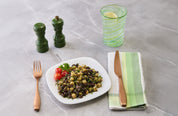 pesto black bean quinoa salad