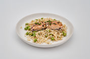 sweet chili salmon & brown rice