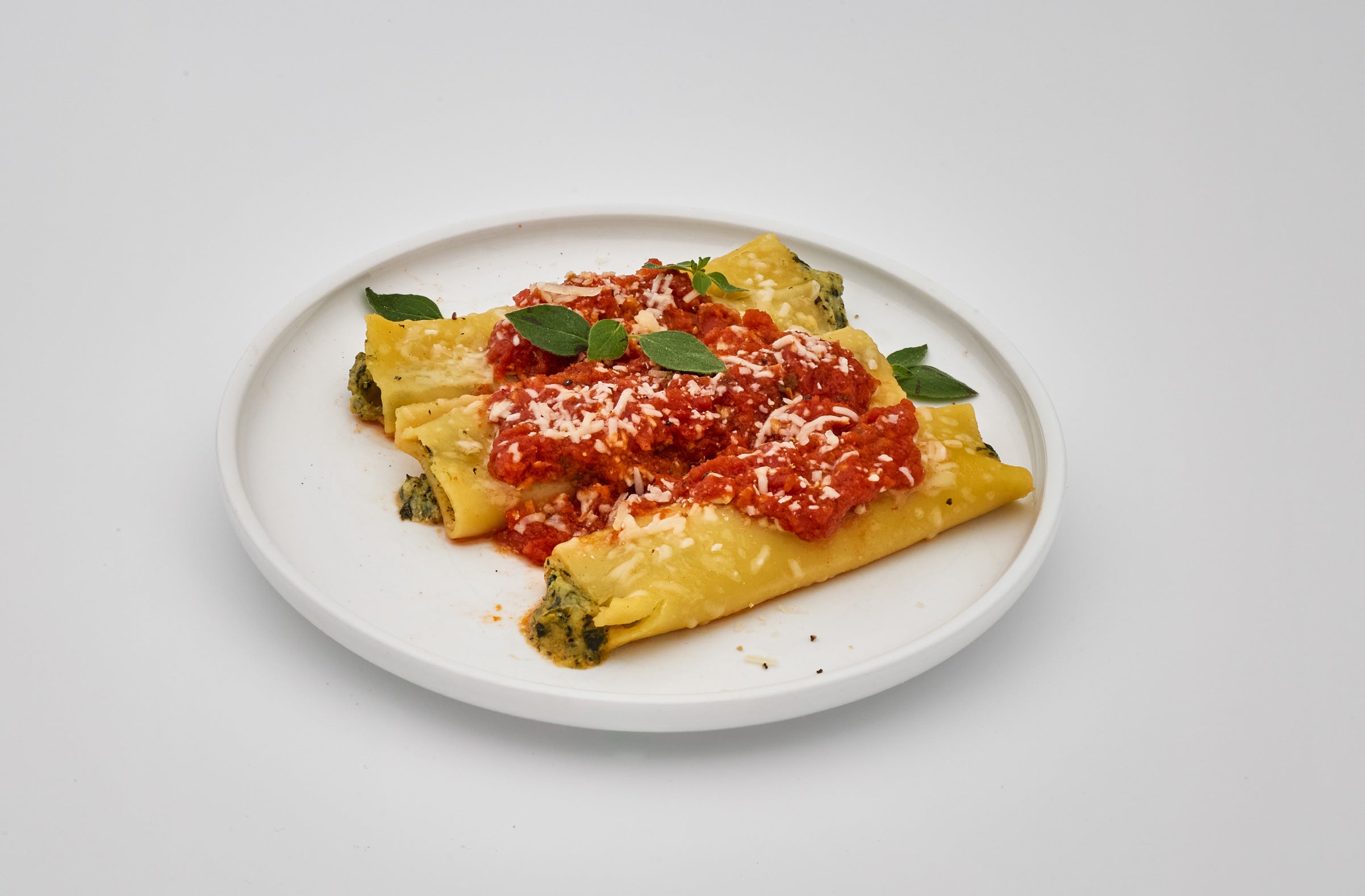 ricotta & spinach cannelloni