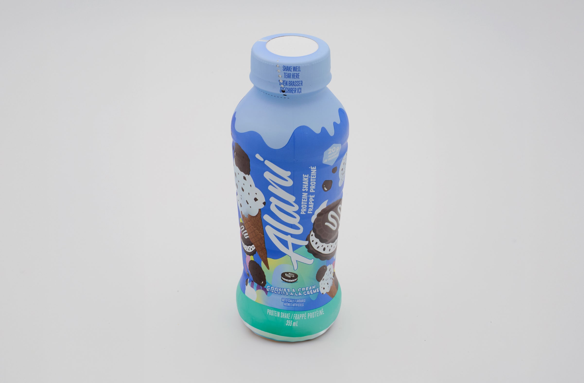 cookies & cream protein shake