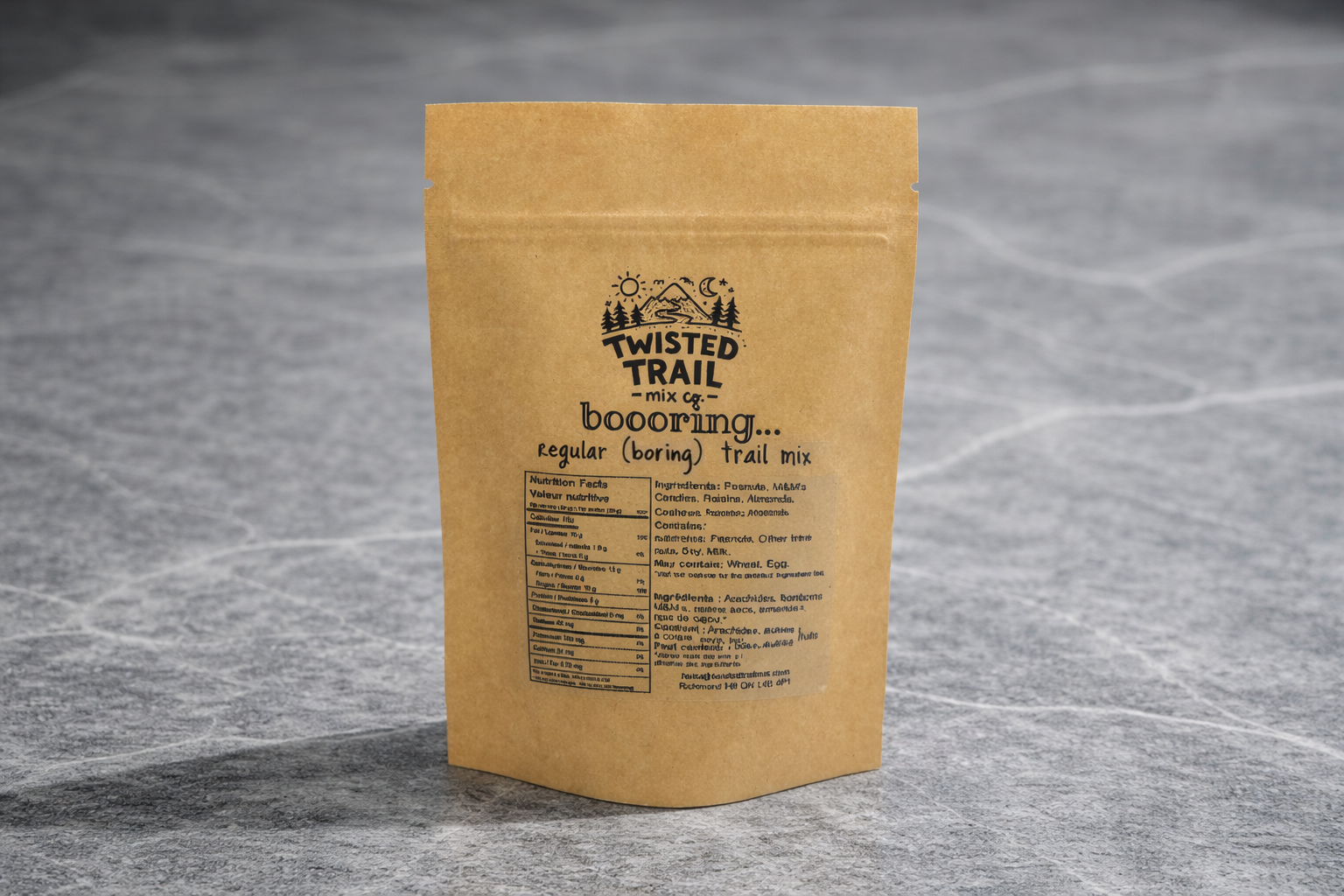 boooring... | regular (boring) trail mix